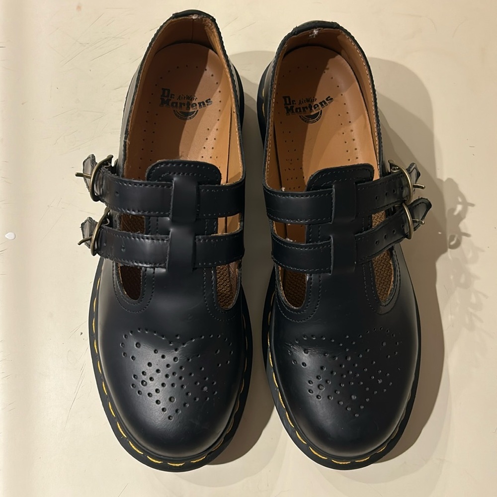 8065 SMOOTH LEATHER MARY JANE SHOES doc martens size 8